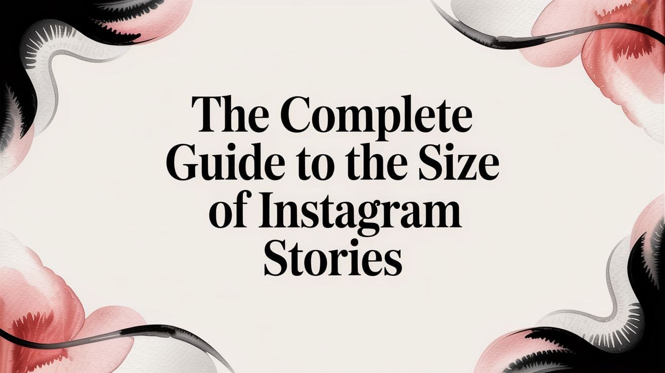 Featured image for The Complete Guide to the Size of Instagram Stories