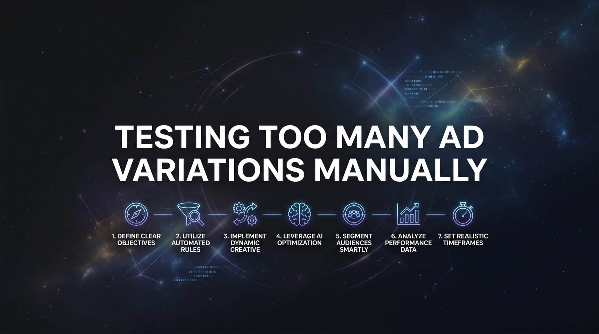 Featured image for 7 Proven Strategies to Stop Testing Too Many Ad Variations Manually