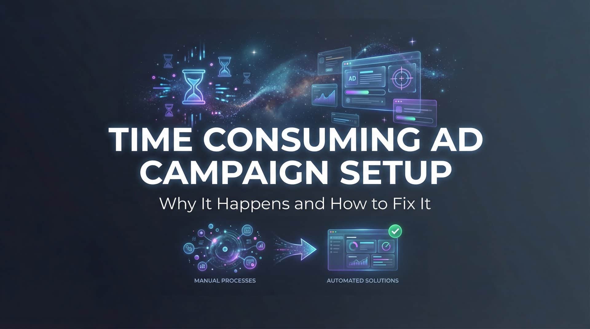 Featured image for Time Consuming Ad Campaign Setup: Why It Happens and How to Fix It