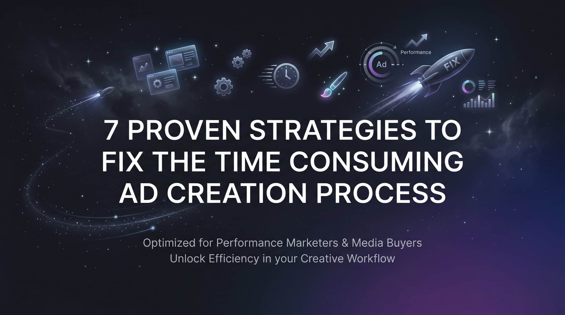 Featured image for 7 Proven Strategies to Fix the Time Consuming Ad Creation Process