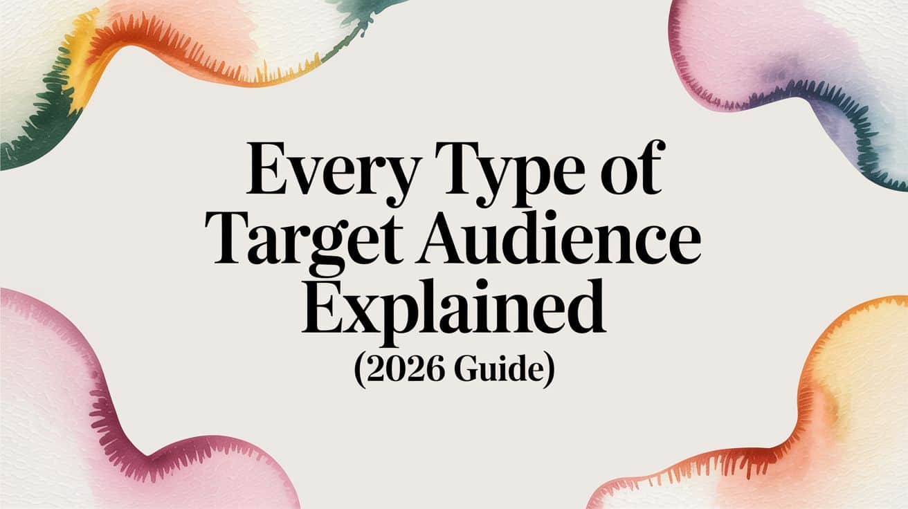 Featured image for Every Type of Target Audience Explained (2026 Guide)