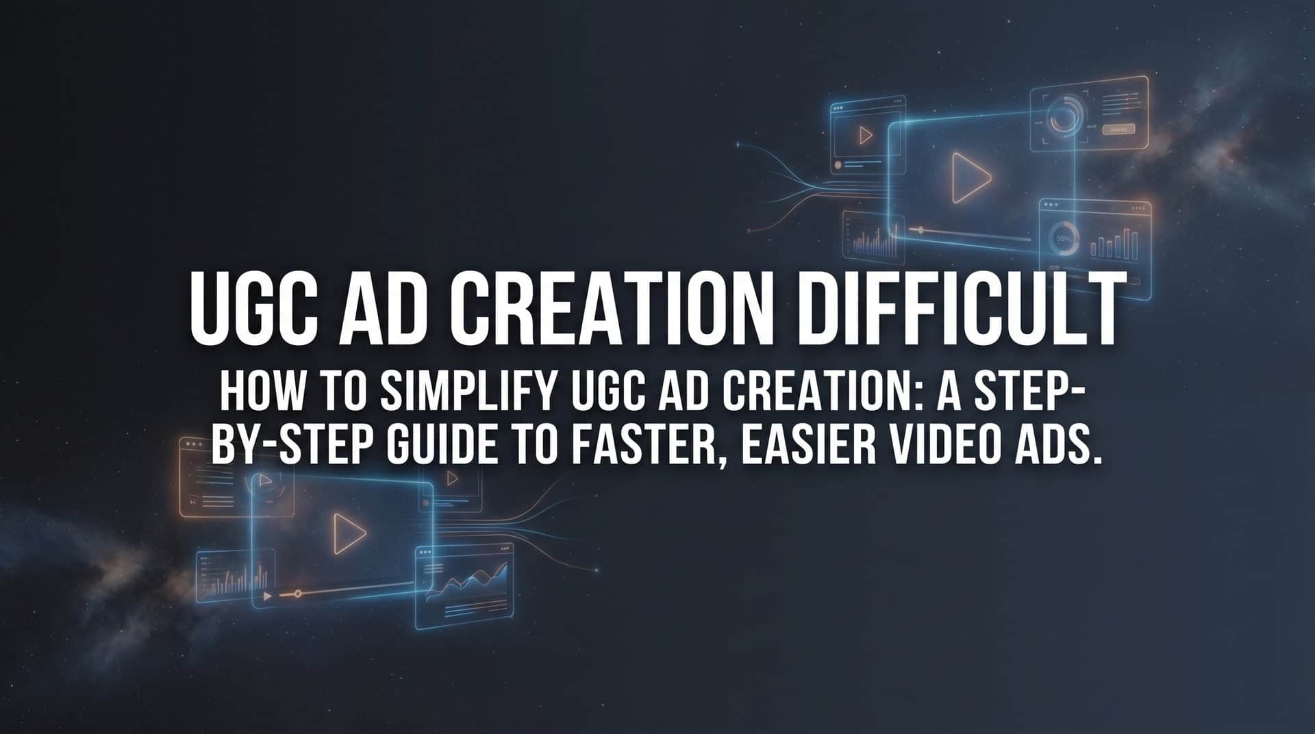 Featured image for How to Simplify UGC Ad Creation: A Step-by-Step Guide to Faster, Easier Video Ads