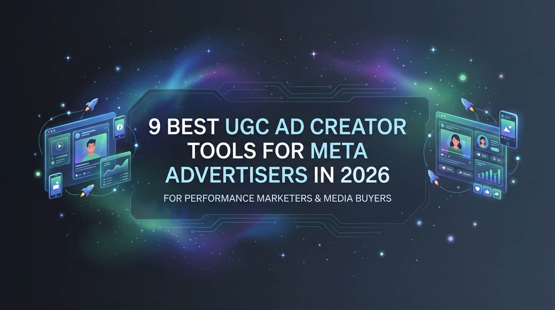 Featured image for 9 Best UGC Ad Creator Tools for Meta Advertisers in 2026