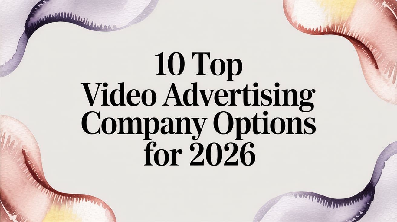 Featured image for 10 Top Video Advertising Company Options for 2026