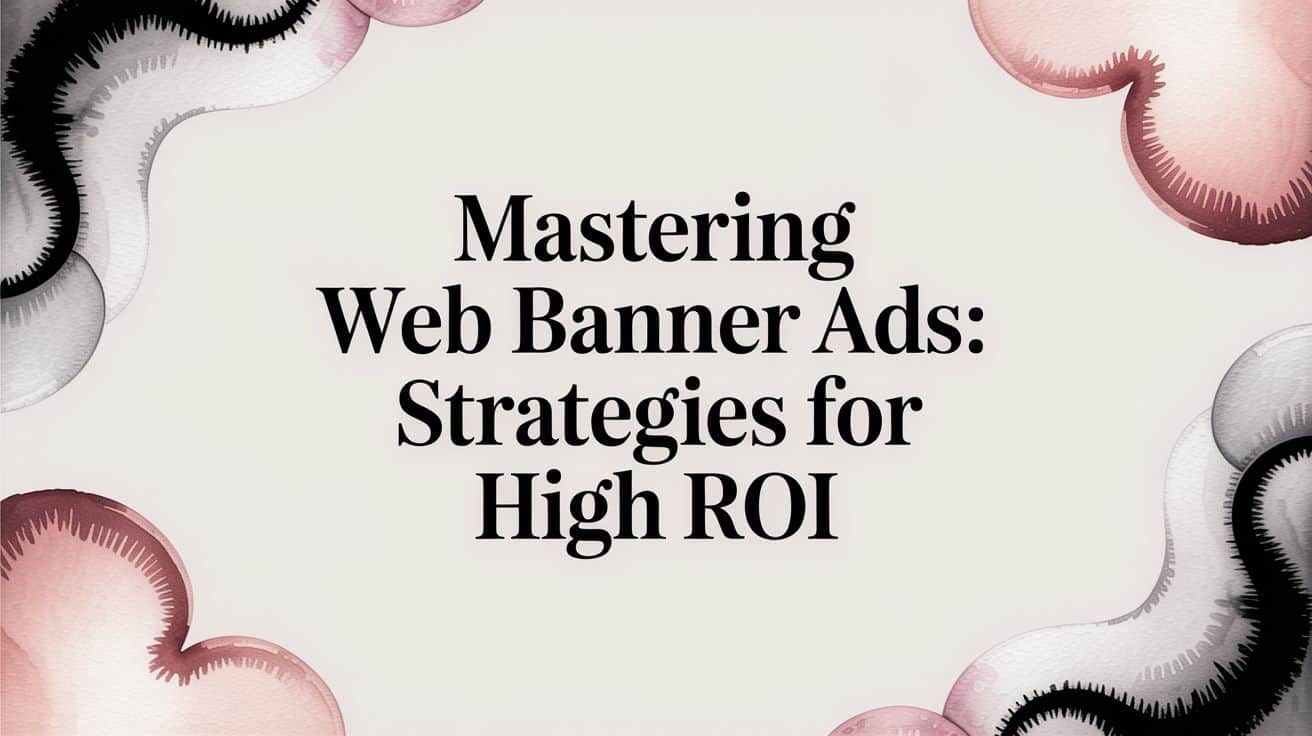 Featured image for Mastering Web Banner Ads: Strategies for High ROI