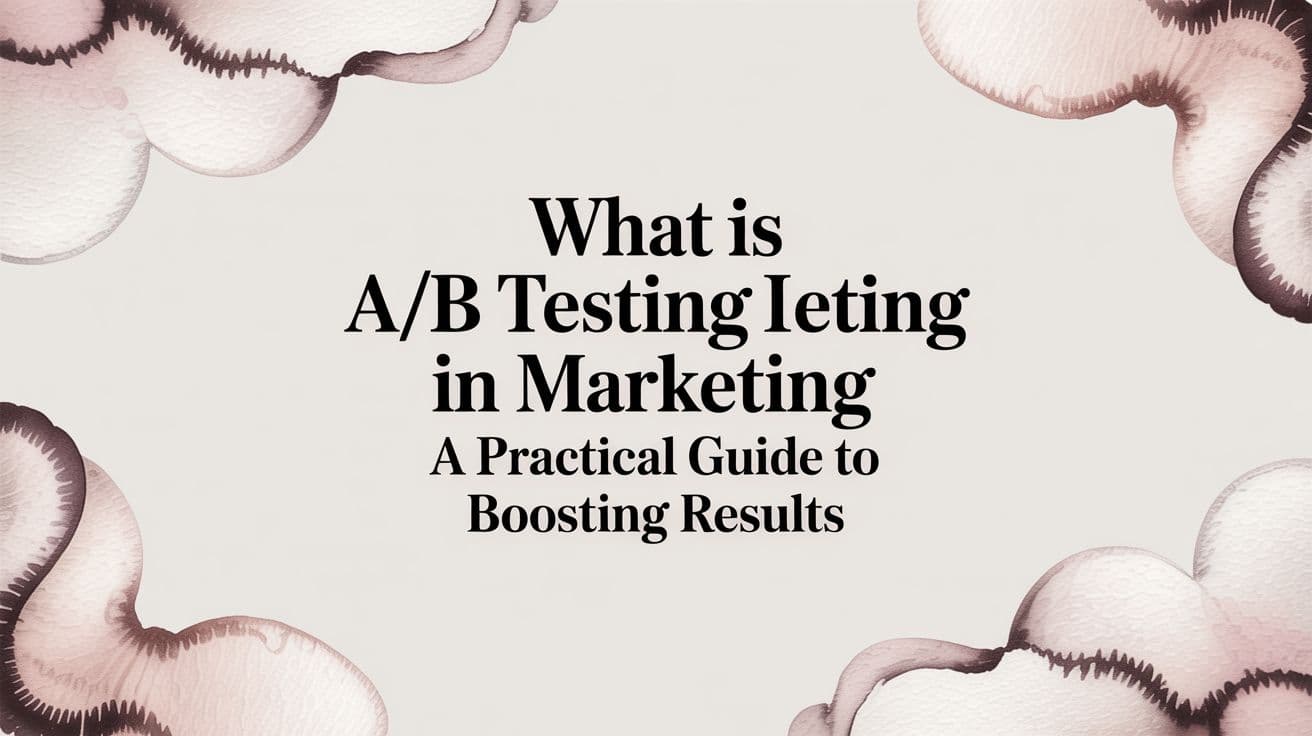 Featured image for What is a/b testing in marketing: A practical guide to boosting results