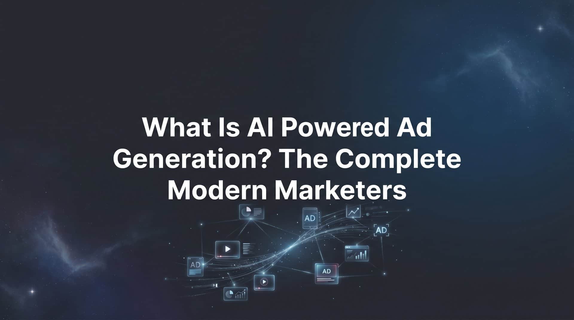 What Is AI Powered Ad Generation? The Complete Guide for Modern Marketers