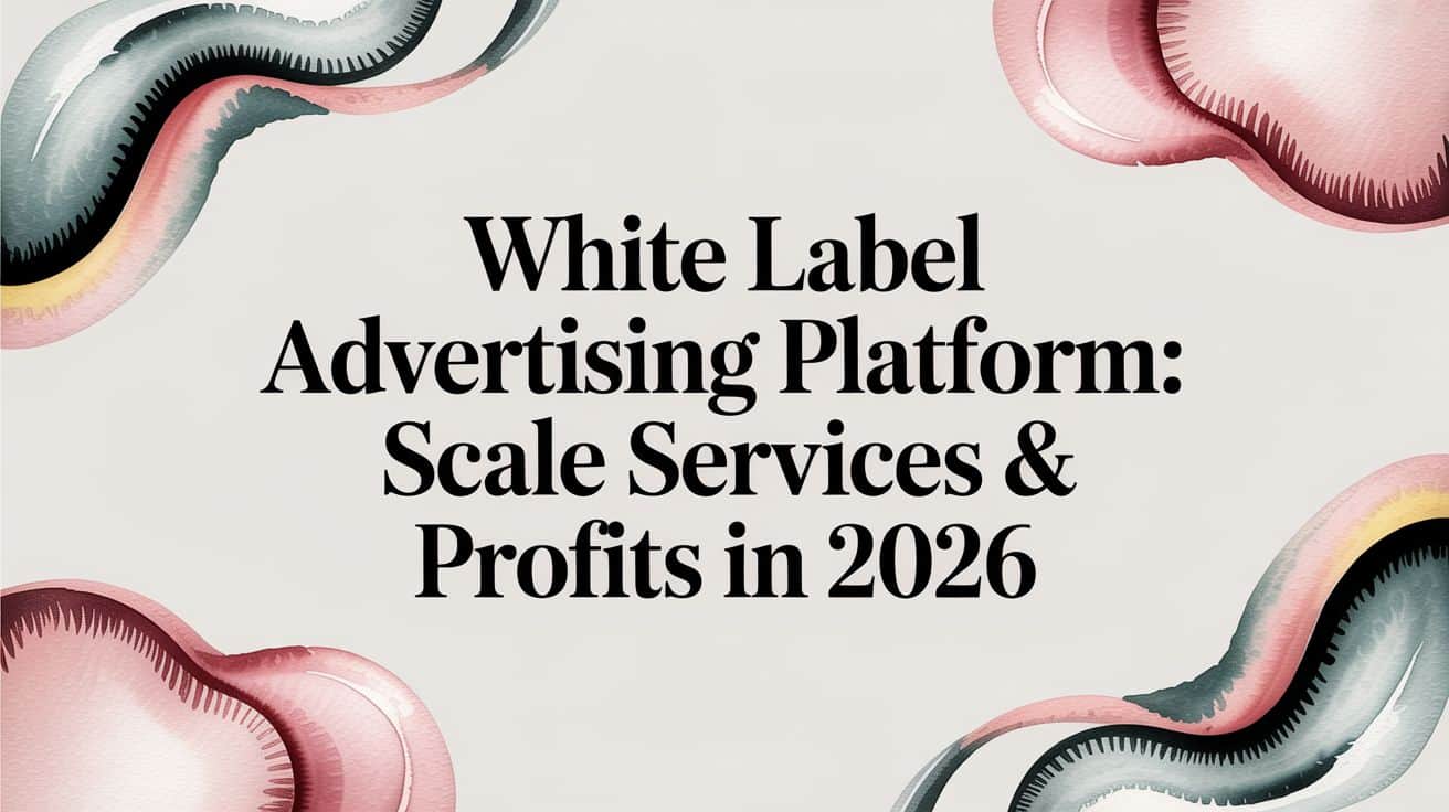 Featured image for White Label Advertising Platform: Scale Services & Profits in 2026