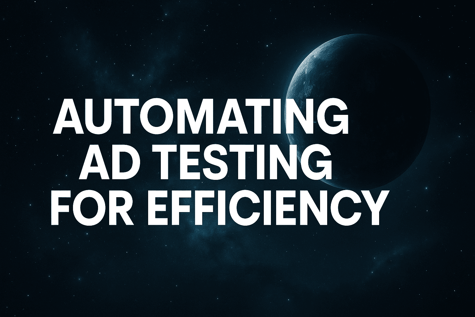 Automating Ad Testing For Efficiency: How To Cut 15 Hours Of Weekly Work Down To Minutes