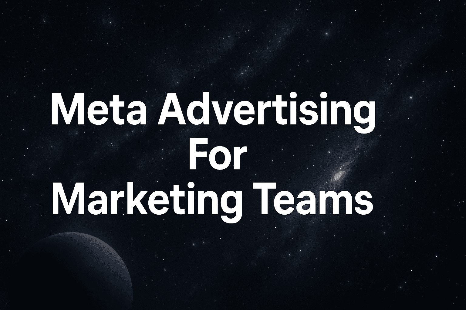 Meta Advertising For Marketing Teams: How To Stop Bidding Against Yourself