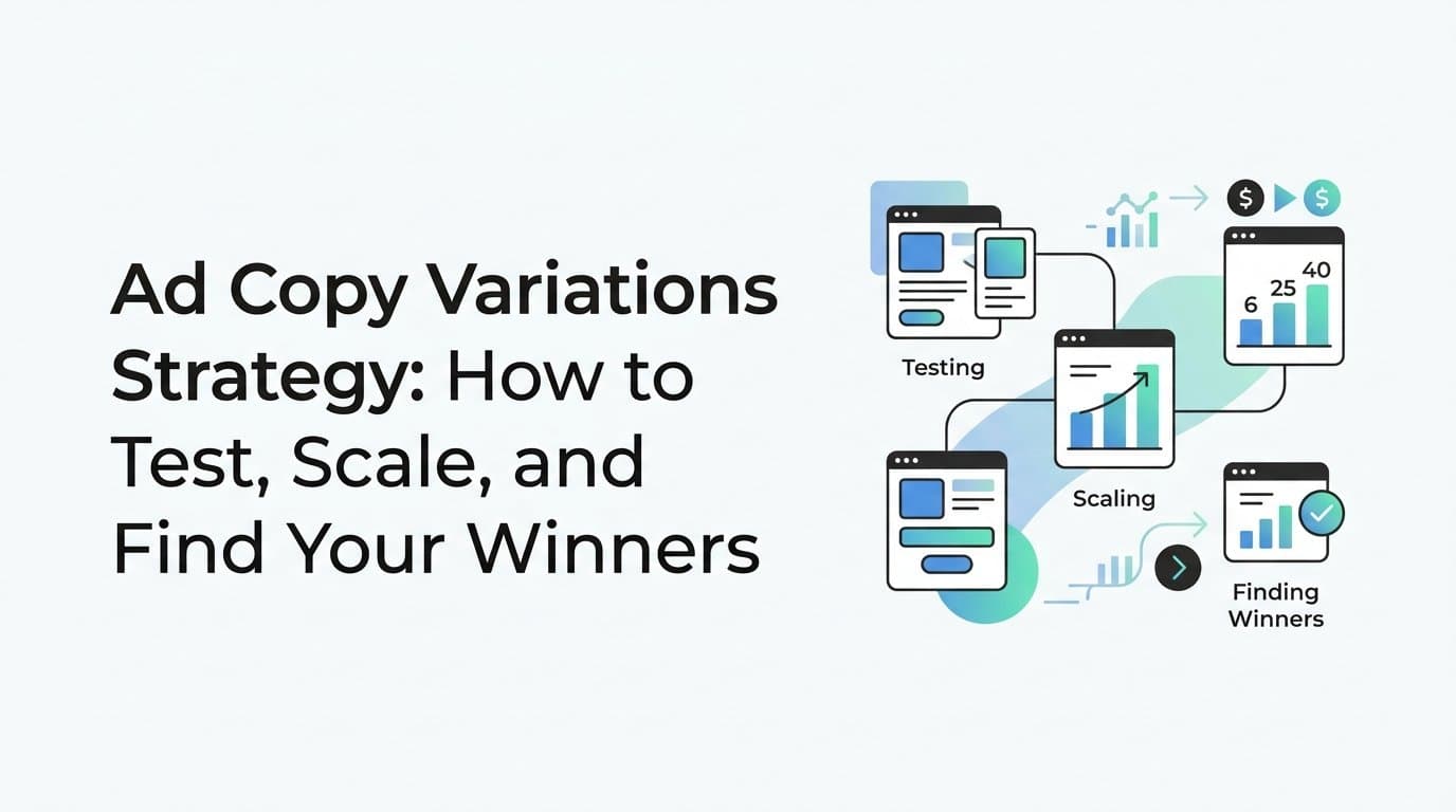 Featured image for: Ad Copy Variations Strategy: How to Test, Scale, and Find Your Winners