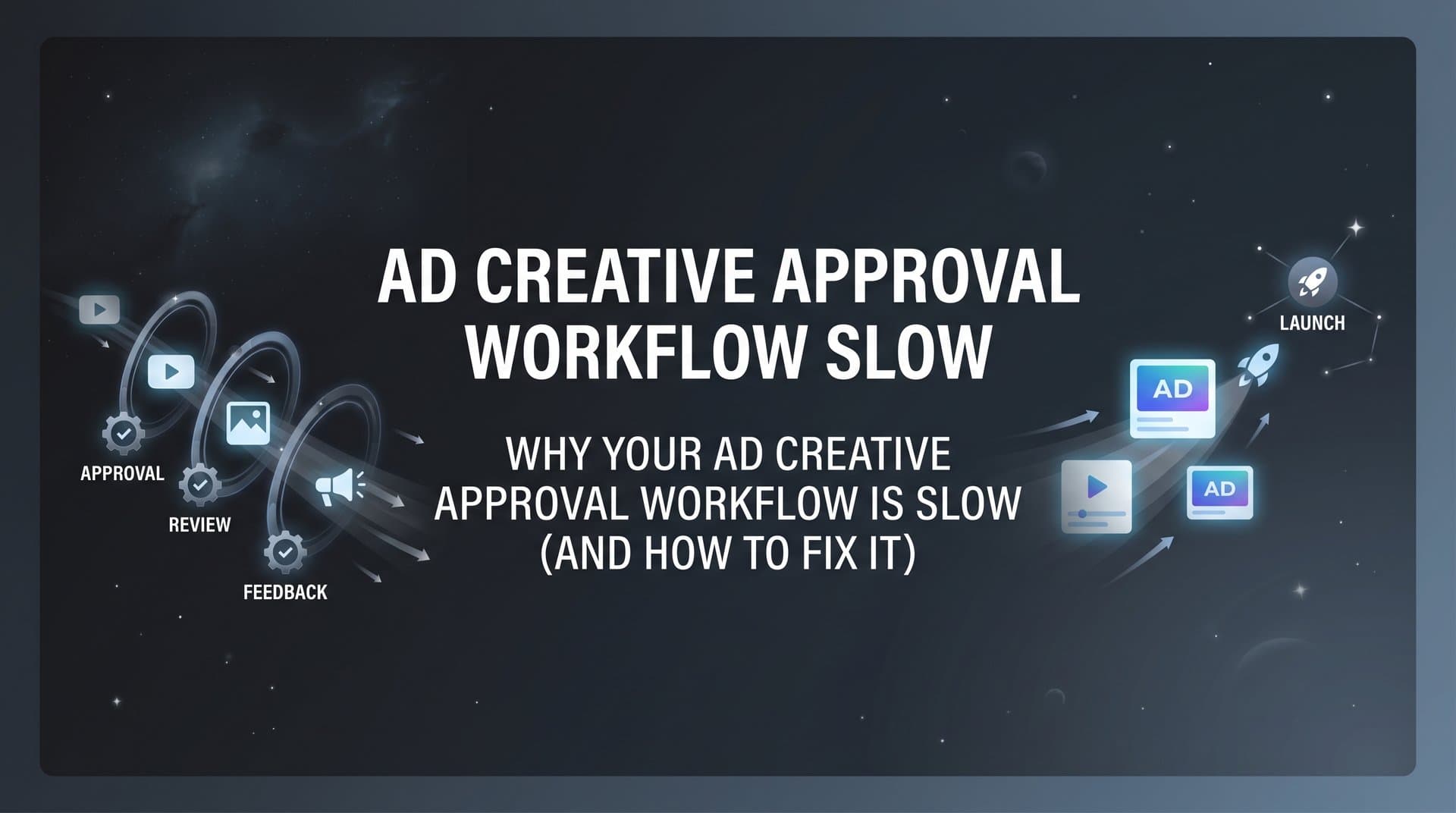 Featured image for: Why Your Ad Creative Approval Workflow Is Slow (And How to Fix It)