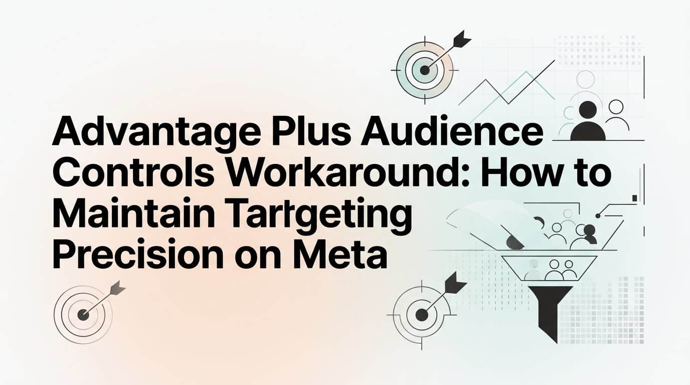 Advantage Plus Audience Controls Workaround: How to Maintain Targeting Precision on Meta