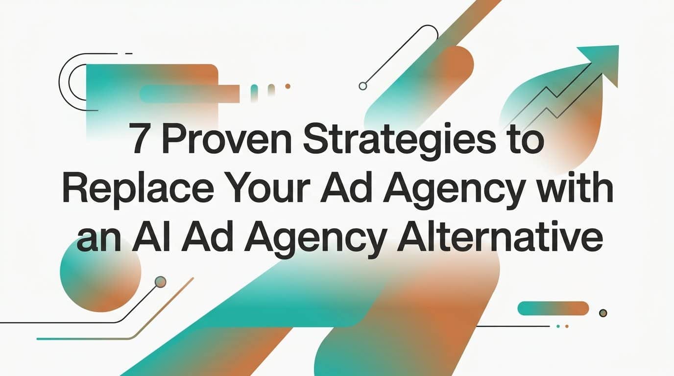 7 Proven Strategies to Replace Your Ad Agency with an AI Ad Agency Alternative