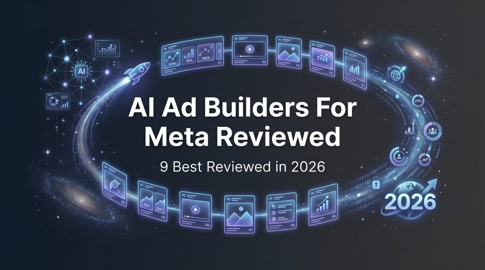 Featured image for: 9 Best AI Ad Builders for Meta Reviewed in 2026