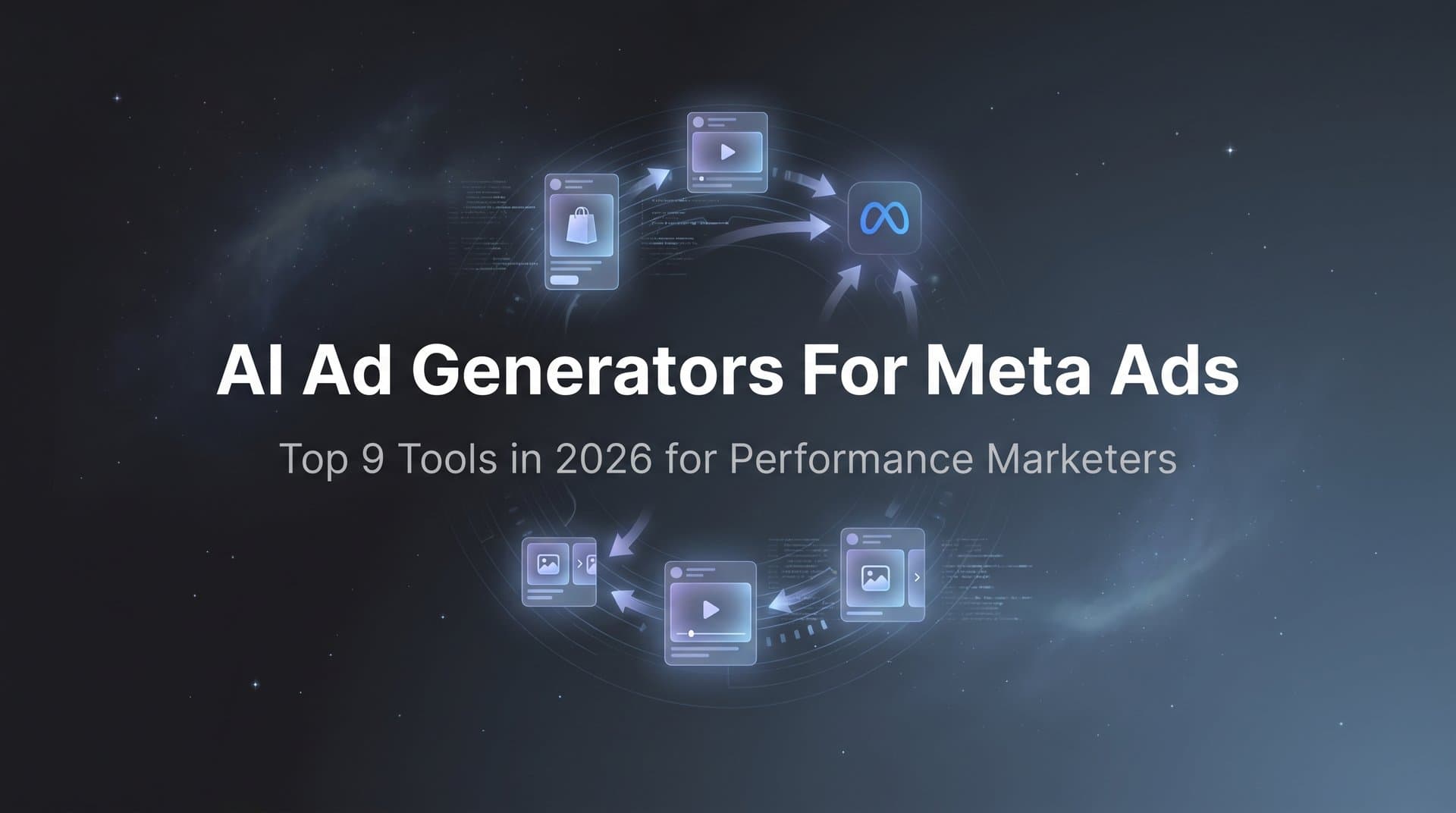 Featured image for: 9 Best AI Ad Generators for Meta Ads in 2026