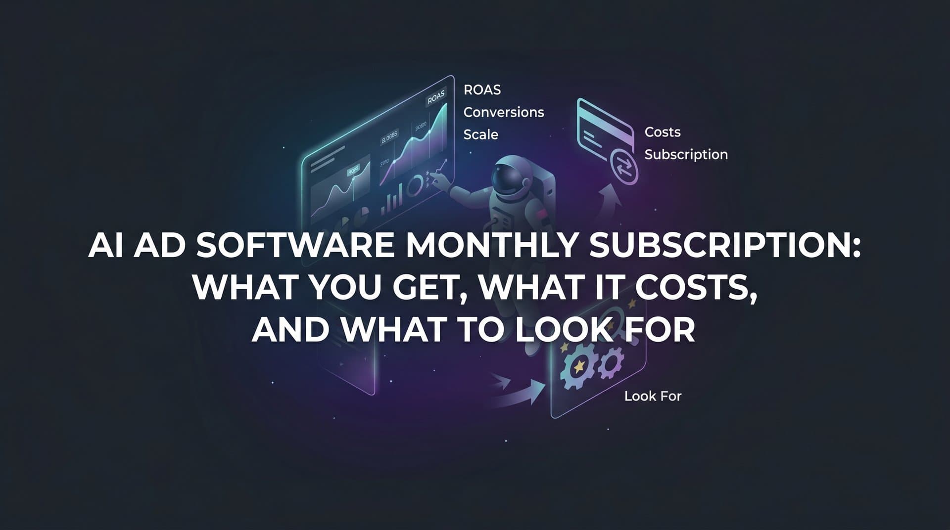 Featured image for: AI Ad Software Monthly Subscription: What You Get, What It Costs, and What to Look For