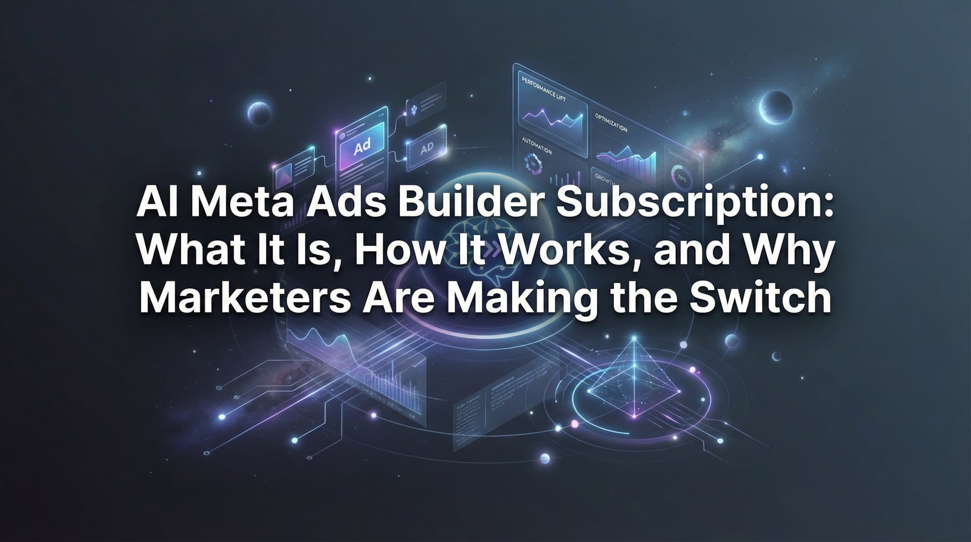 Featured image for: AI Meta Ads Builder Subscription: What It Is, How It Works, and Why Marketers Are Making the Switch