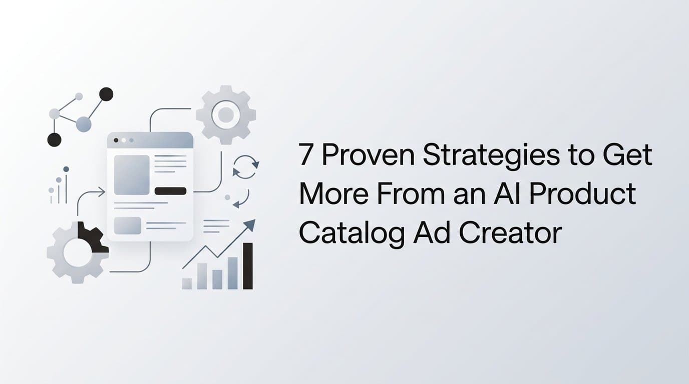 Featured image for: 7 Proven Strategies to Get More From an AI Product Catalog Ad Creator