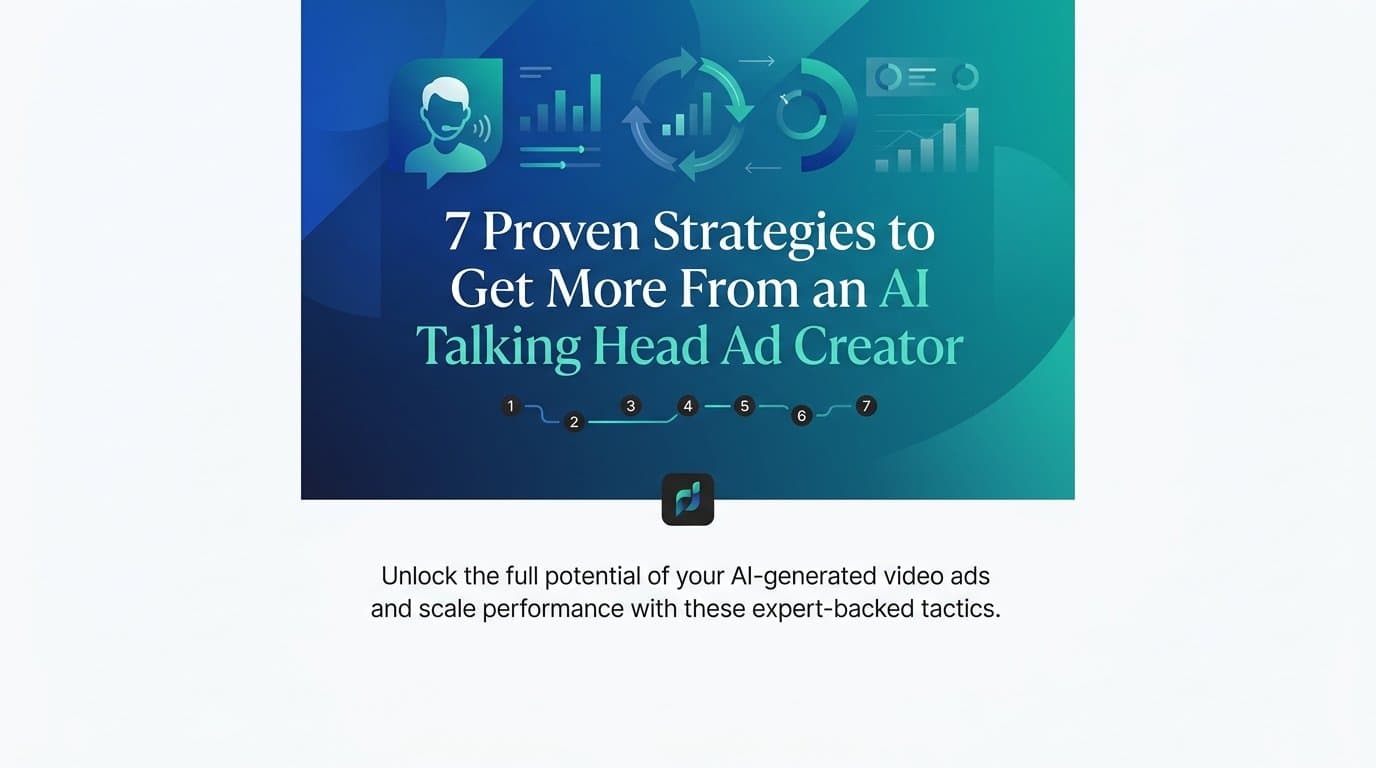 Featured image for: 7 Proven Strategies to Get More From an AI Talking Head Ad Creator