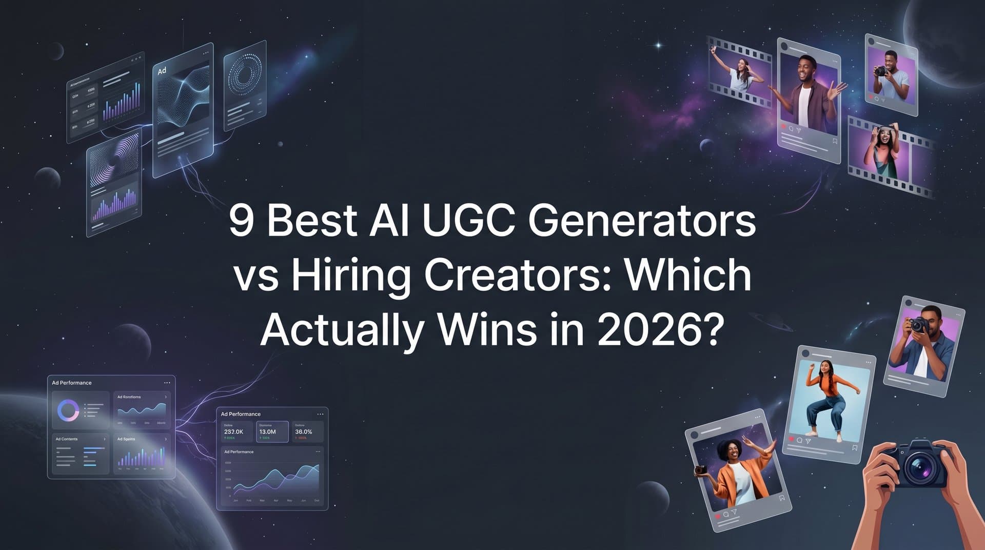 Featured image for: 9 Best AI UGC Generators vs Hiring Creators: Which Actually Wins in 2026?