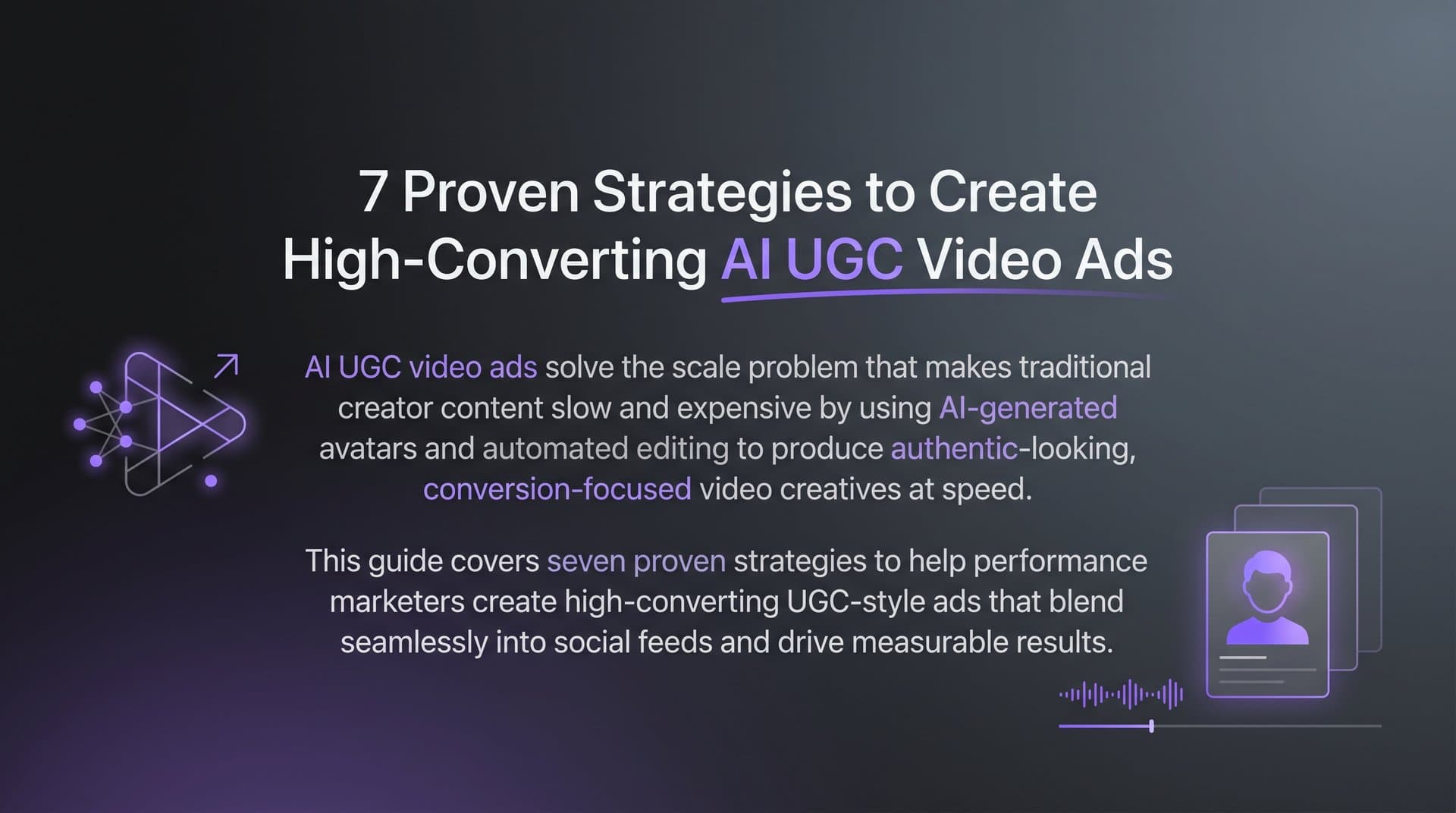 Featured image for: 7 Proven Strategies to Create High-Converting AI UGC Video Ads