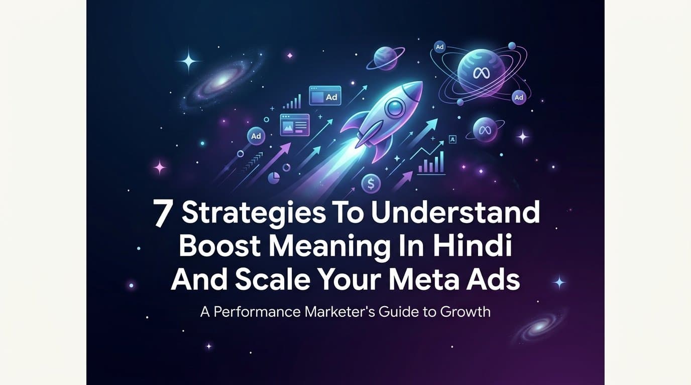 Featured image for: 7 Strategies to Understand Boost Meaning in Hindi and Scale Your Meta Ads
