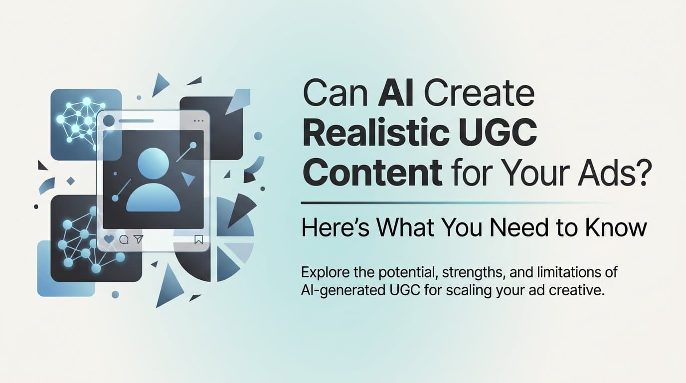 Featured image for: Can AI Create Realistic UGC Content for Your Ads? Here's What You Need to Know
