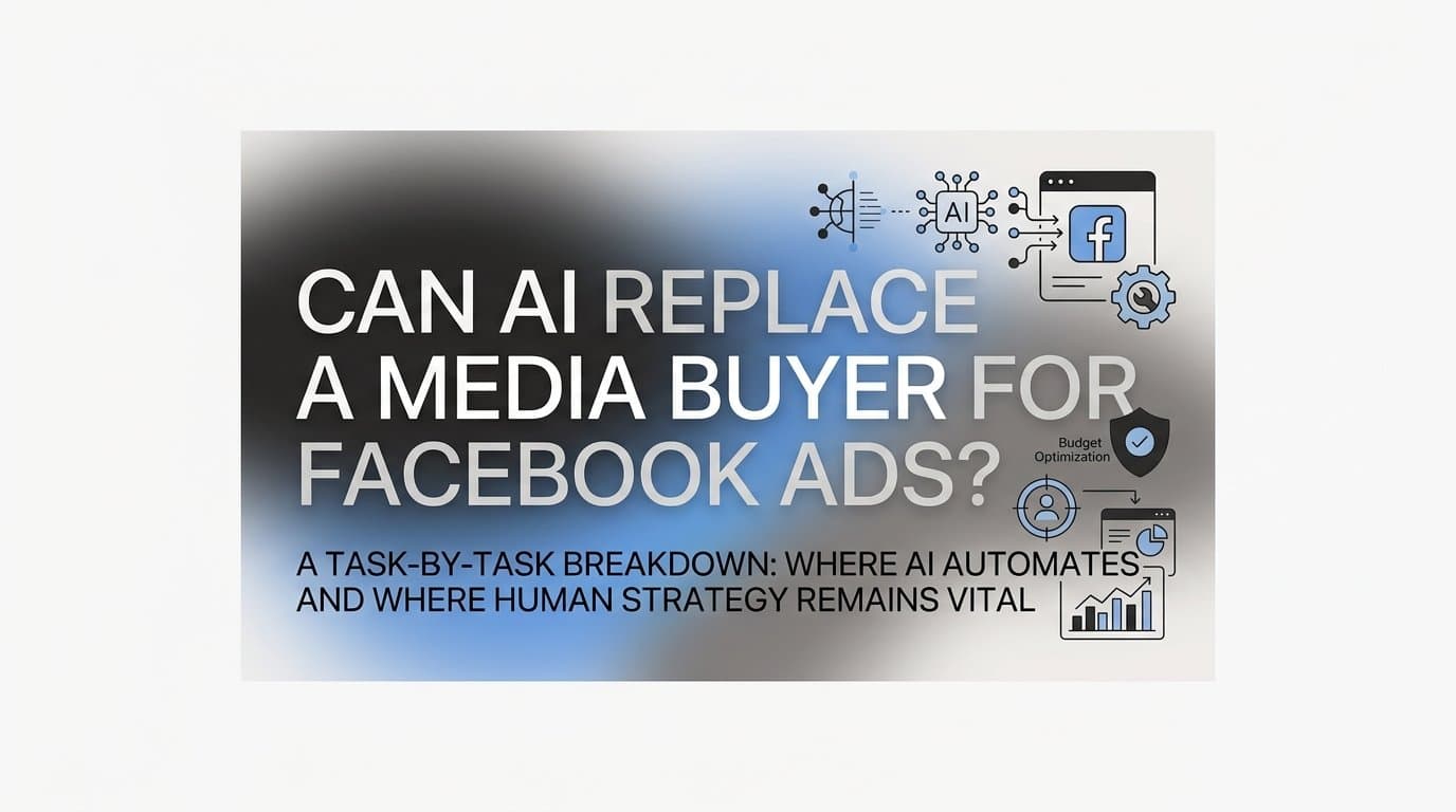 Featured image for: Can ai replace a media buyer for facebook ads?
