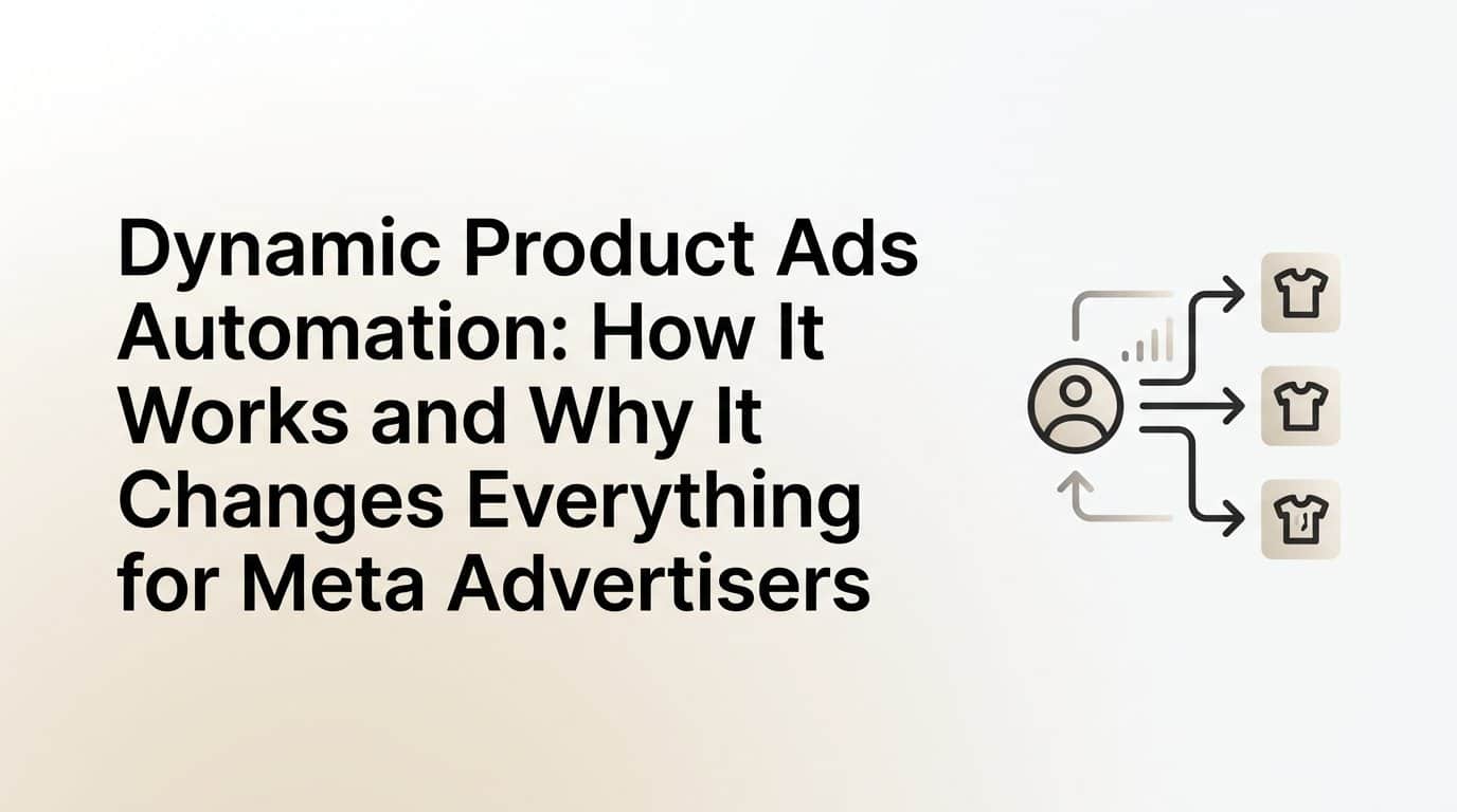 Dynamic Product Ads Automation: How It Works and Why It Changes Everything for Meta Advertisers