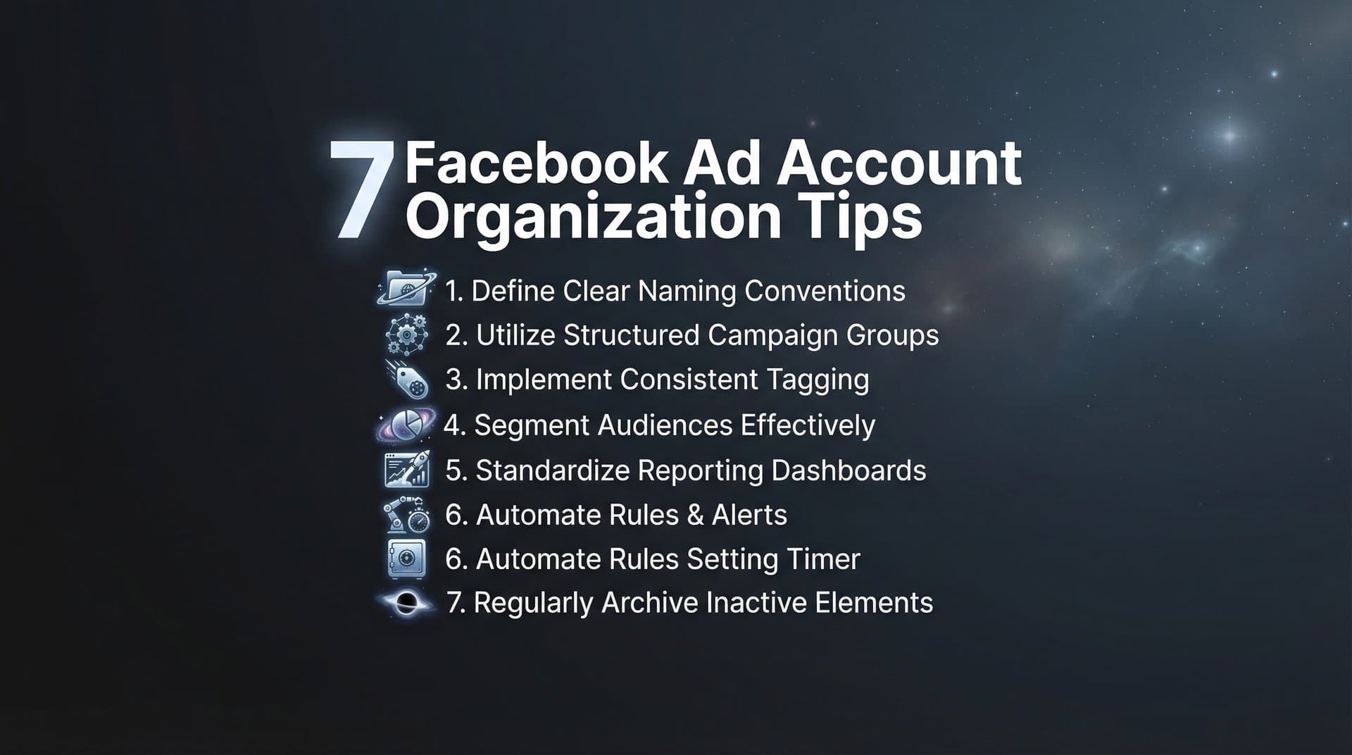 7 Facebook Ad Account Organization Tips That Save Hours Every Week