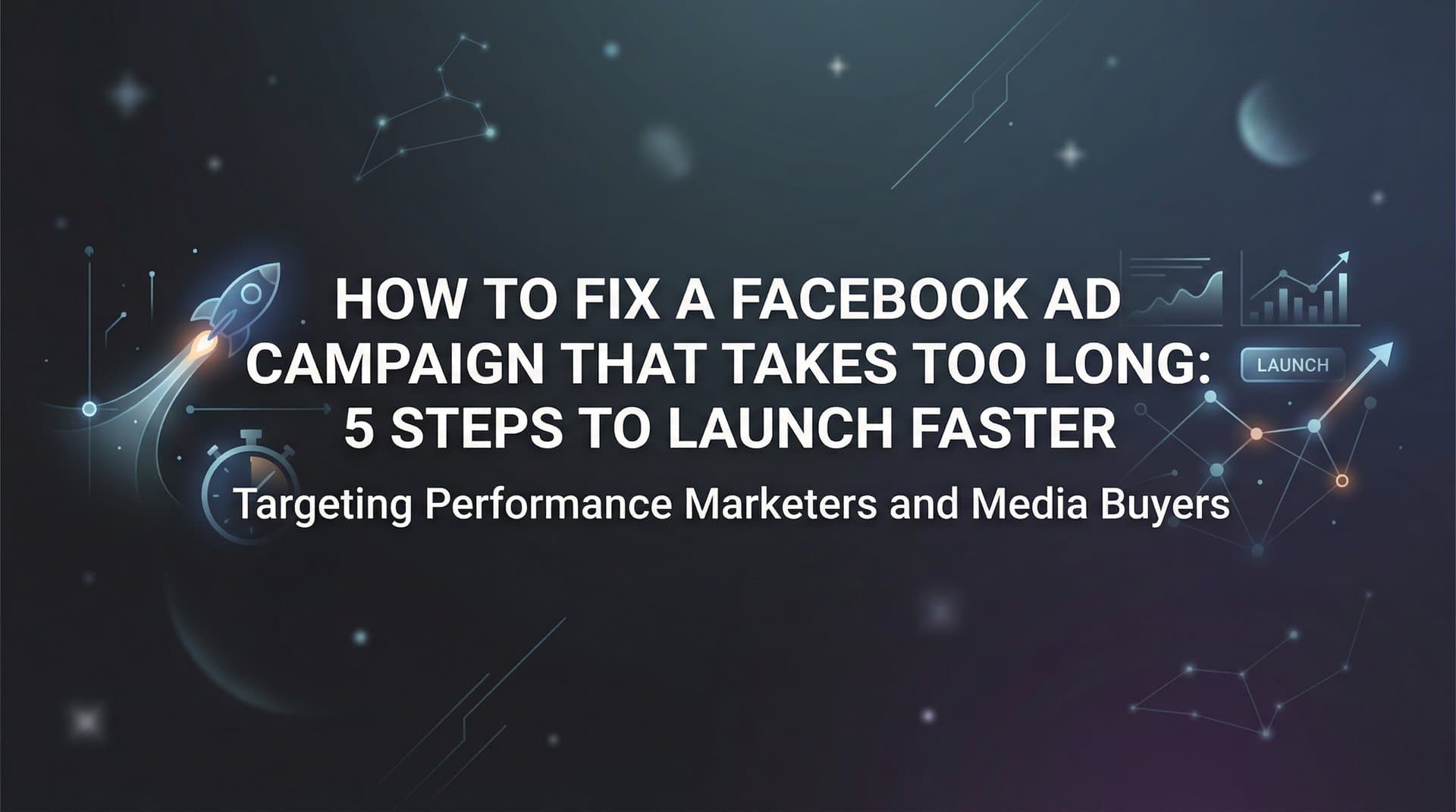 Featured image for: How to Fix a Facebook Ad Campaign That Takes Too Long: 5 Steps to Launch Faster