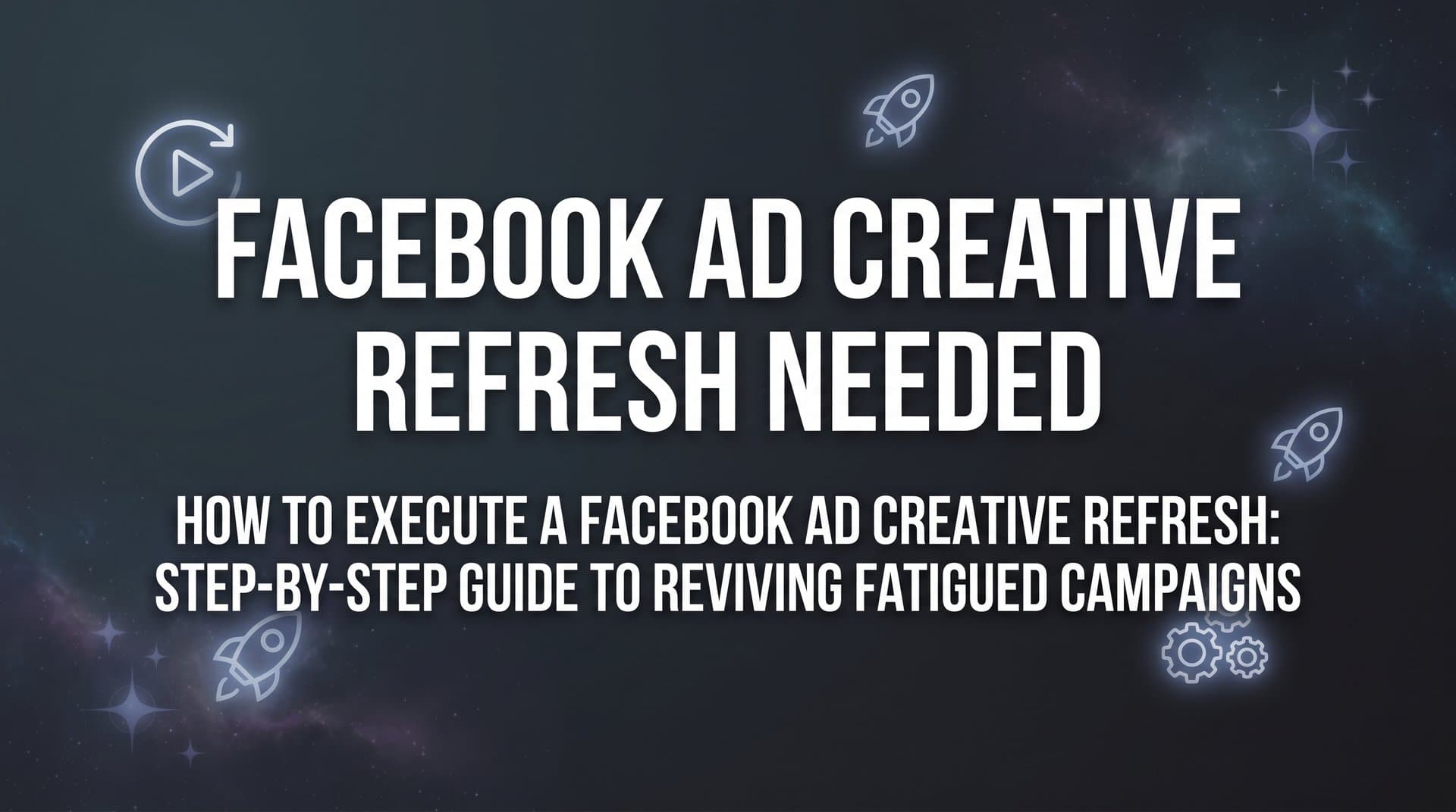 Featured image for: How to Execute a Facebook Ad Creative Refresh: Step-by-Step Guide to Reviving Fatigued Campaigns