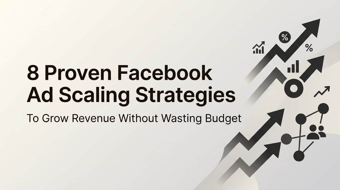 Featured image for 8 Proven Facebook Ad Scaling Strategies to Grow Revenue Without Wasting Budget