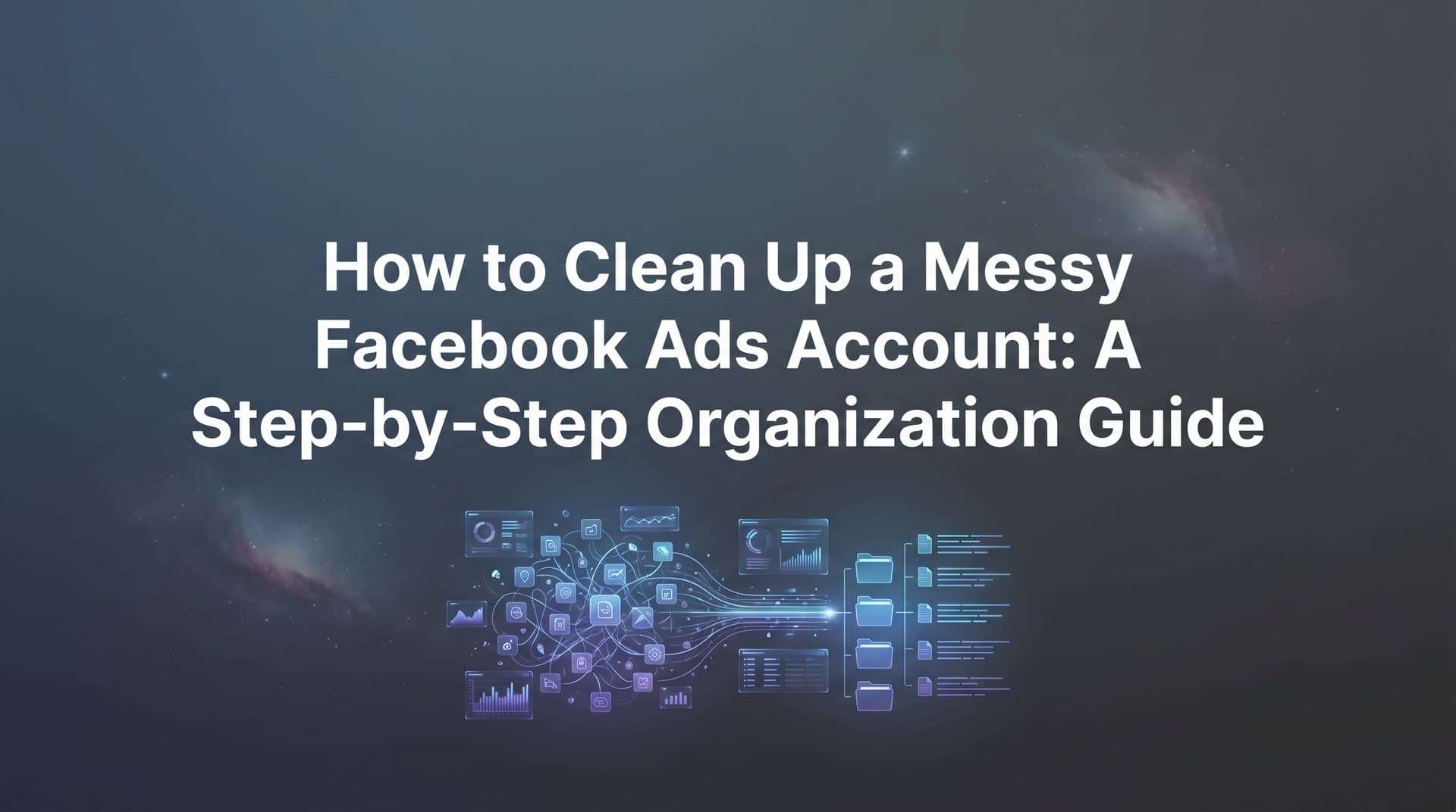 Featured image for: How to Clean Up a Messy Facebook Ads Account: A Step-by-Step Organization Guide