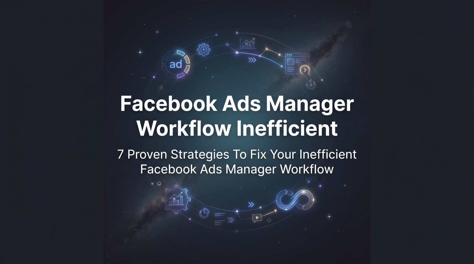 Featured image for: 7 Proven Strategies to Fix Your Inefficient Facebook Ads Manager Workflow