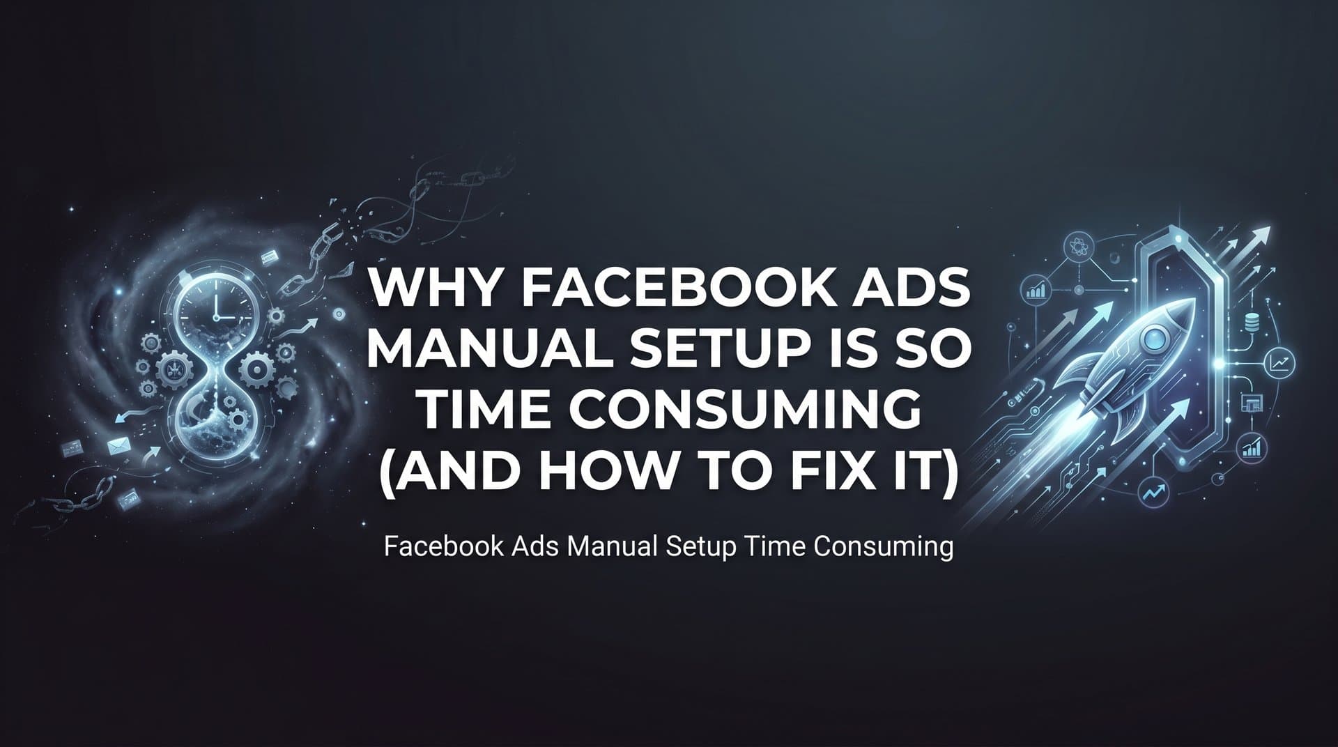Why Facebook Ads Manual Setup Is So Time Consuming (And How to Fix It)