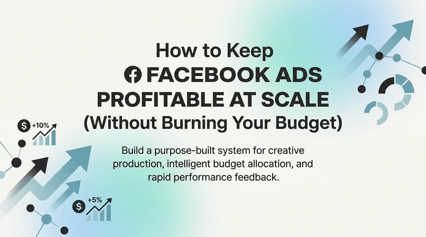Featured image for How to Keep Facebook Ads Profitable at Scale (Without Burning Your Budget)