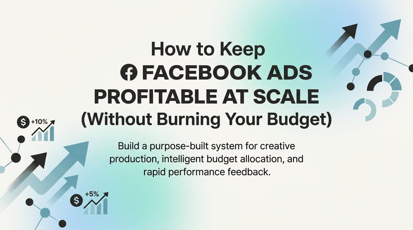 Featured image for: How to Keep Facebook Ads Profitable at Scale (Without Burning Your Budget)