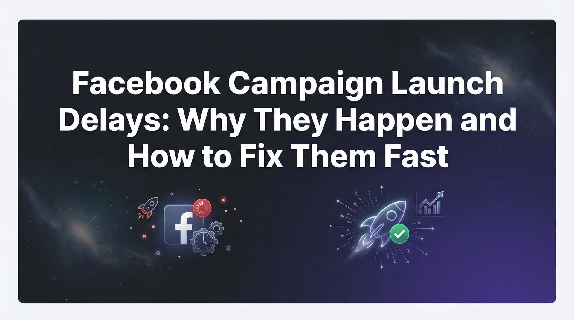 Featured image for: Facebook Campaign Launch Delays: Why They Happen and How to Fix Them Fast