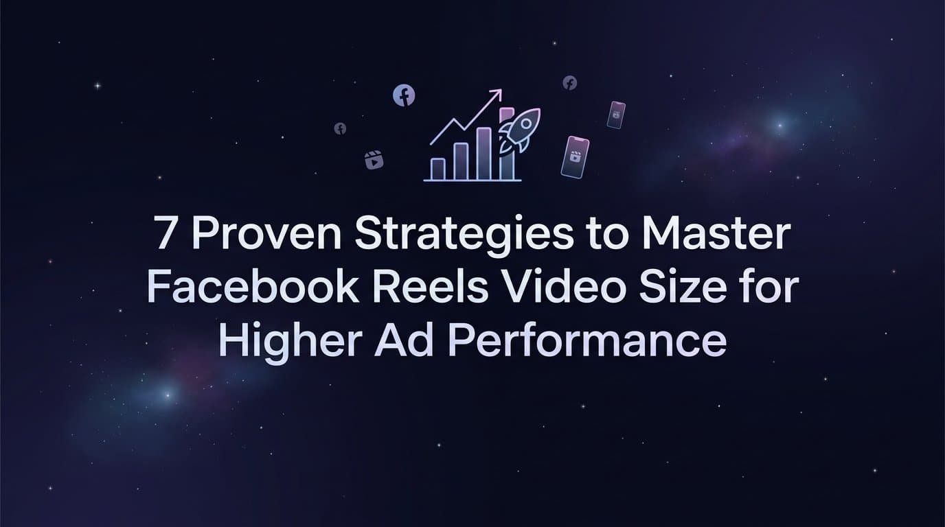 Featured image for: 7 Proven Strategies to Master Facebook Reels Video Size for Higher Ad Performance