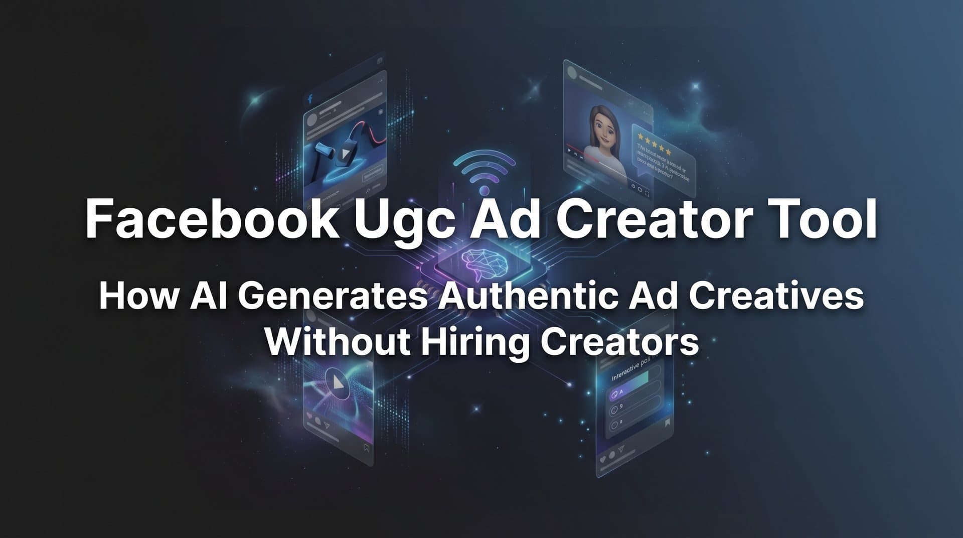 Featured image for: Facebook UGC Ad Creator Tool: How AI Generates Authentic Ad Creatives Without Hiring Creators