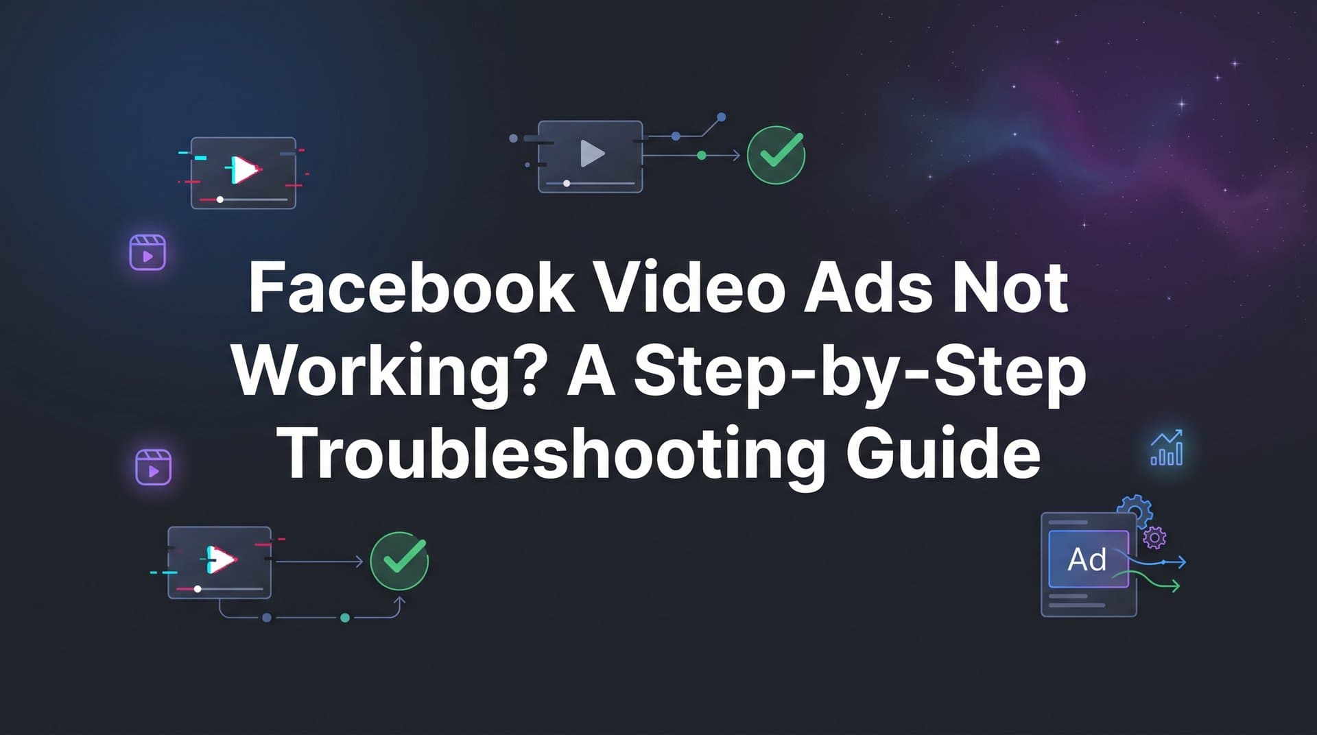 Featured image for: Facebook Video Ads Not Working? A Step-by-Step Troubleshooting Guide