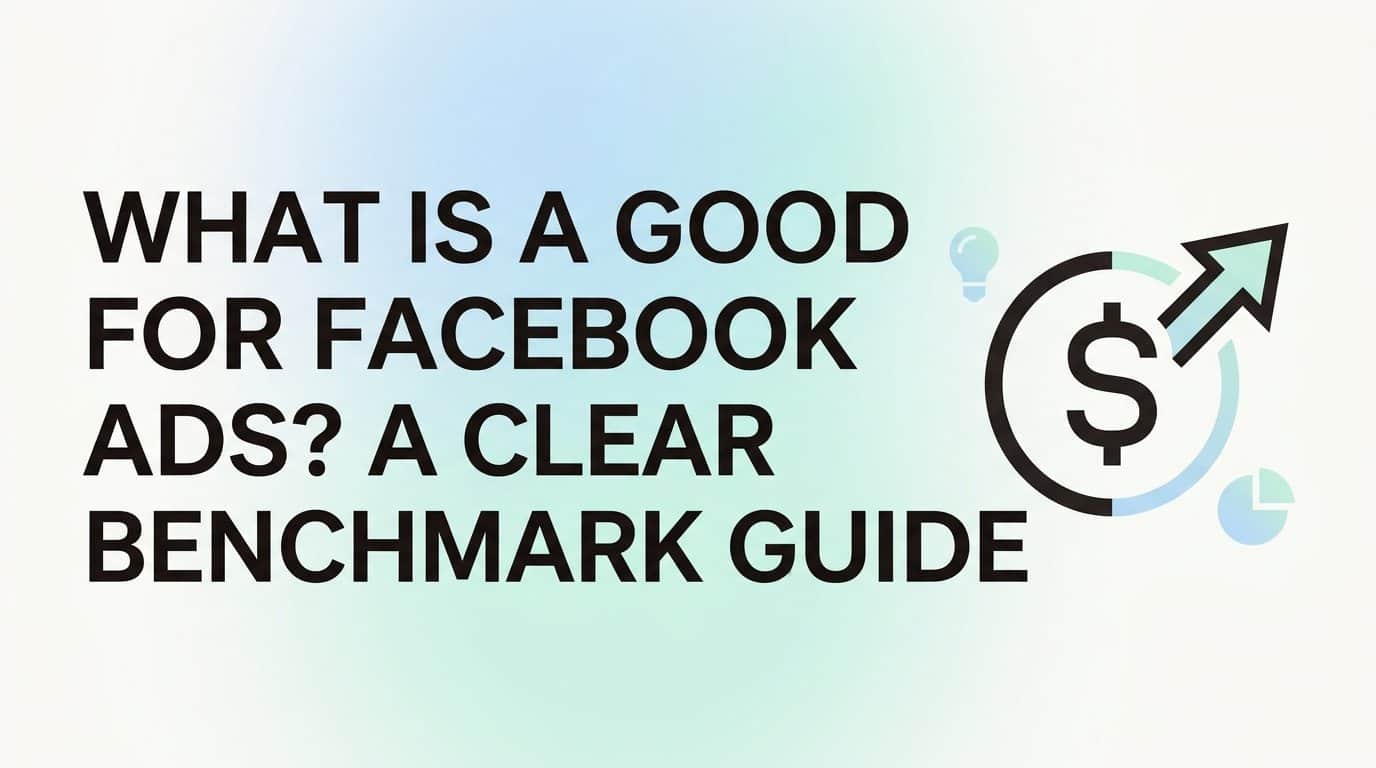 Featured image for What Is a Good ROAS for Facebook Ads? A Clear Benchmark Guide