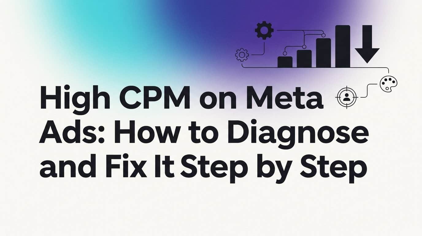 Featured image for High CPM on Meta Ads: How to Diagnose and Fix It Step by Step