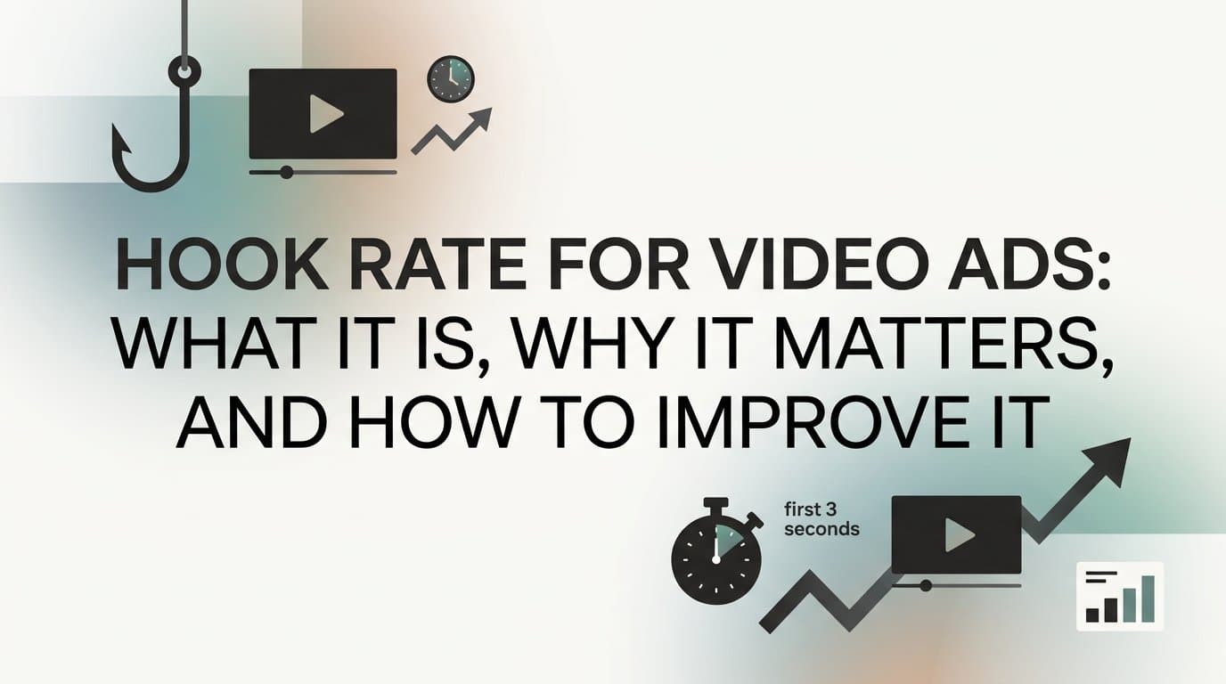 Featured image for: Hook Rate for Video Ads: What It Is, Why It Matters, and How to Improve It