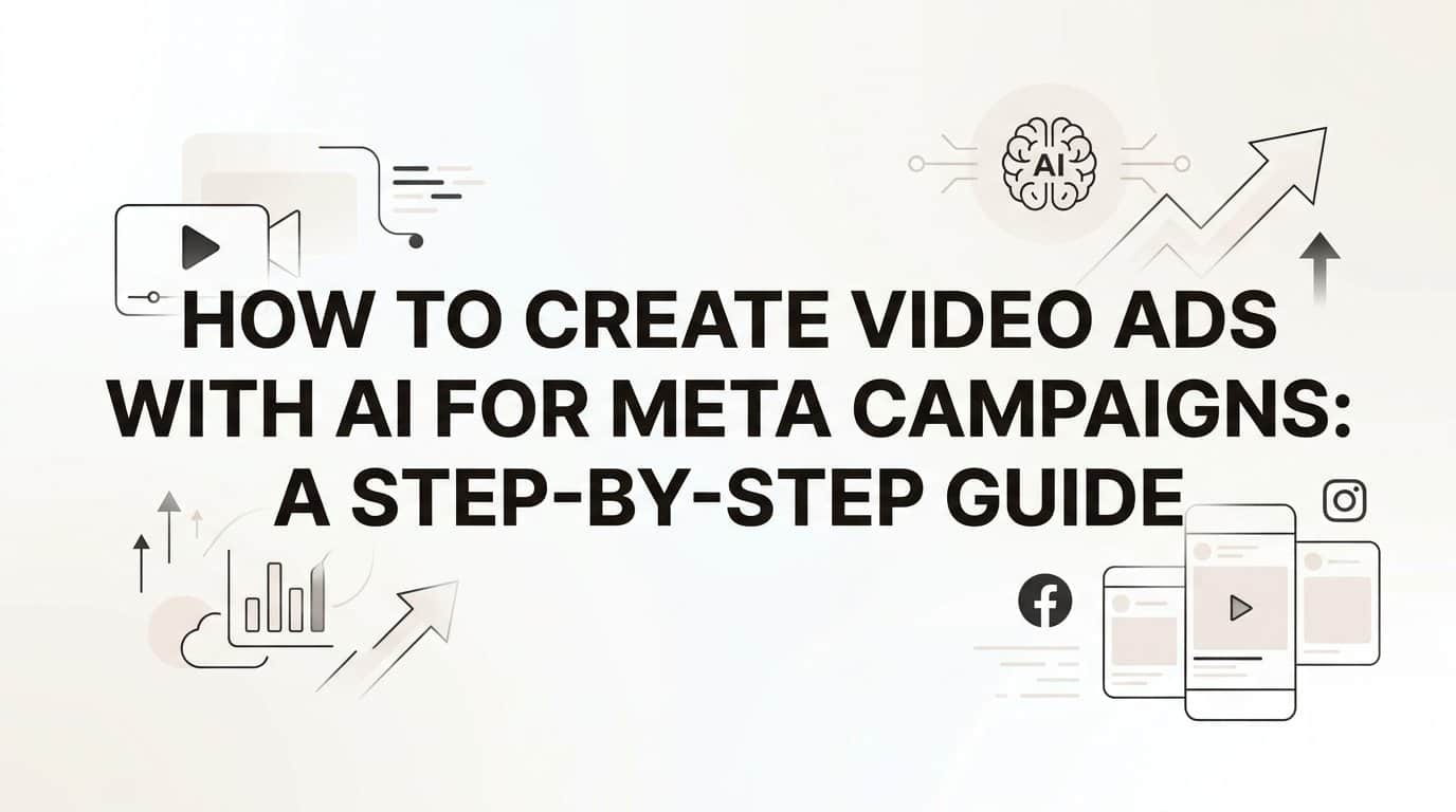 Featured image for How to Create Video Ads with AI for Meta Campaigns: A Step-by-Step Guide