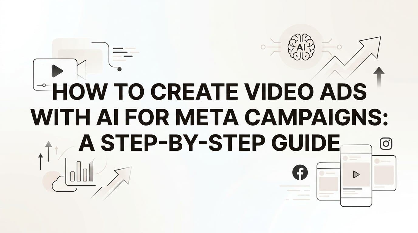 Featured image for: How to Create Video Ads with AI for Meta Campaigns: A Step-by-Step Guide