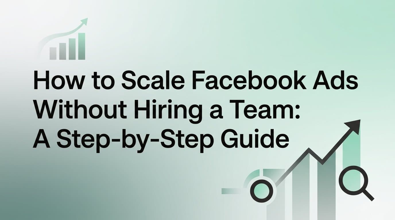 Featured image for: How to Scale Facebook Ads Without Hiring a Team: A Step-by-Step Guide