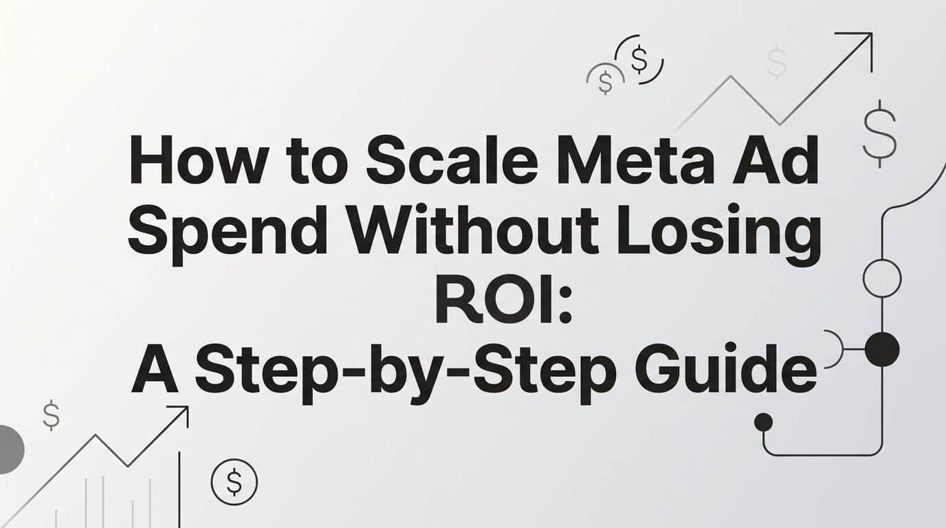 How to Scale Meta Ad Spend Without Losing ROI: A Step-by-Step Guide